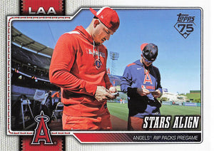 2026 Topps Baseball Stars Align (Mike Trout / Zach Neto) #517