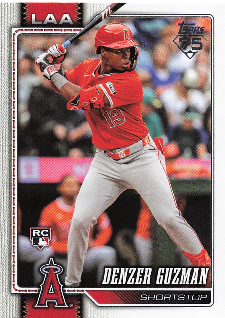 2026 Topps Baseball Denzer Guzman #435 Rookie