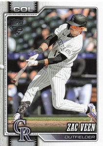 2026 Topps Baseball Zac Veen #514