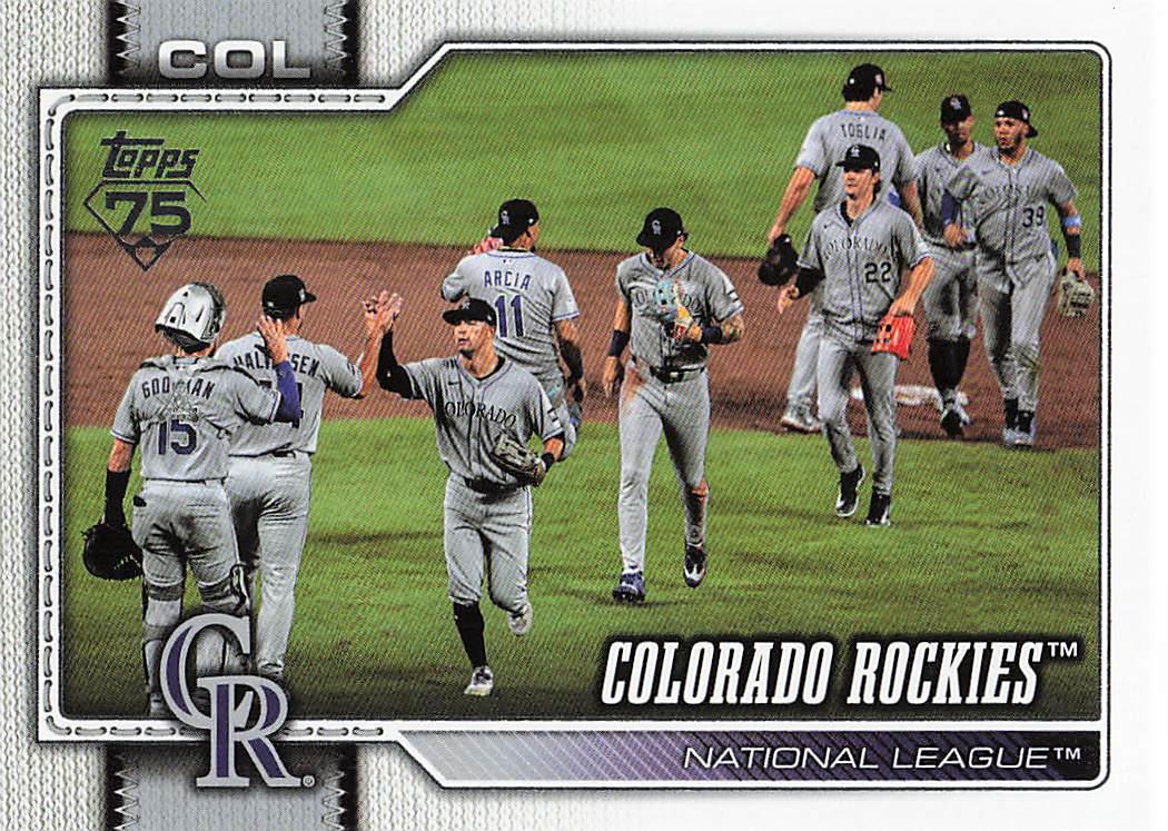 2026 Topps Baseball Colorado Rockies #508