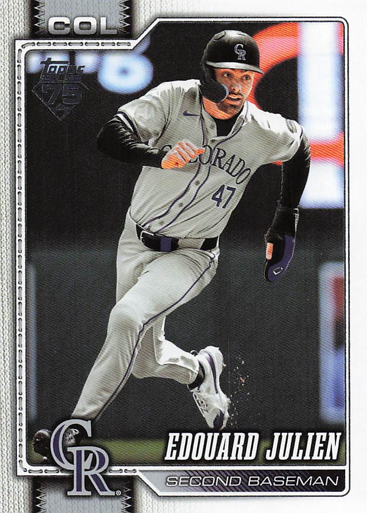 2026 Topps Baseball Edouard Julien #660