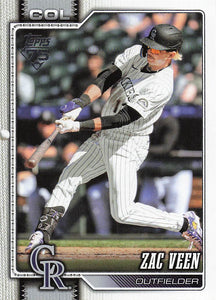 2026 Topps Baseball Zac Veen #514
