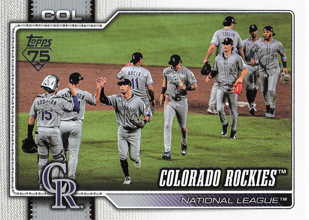 2026 Topps Baseball Colorado Rockies #508
