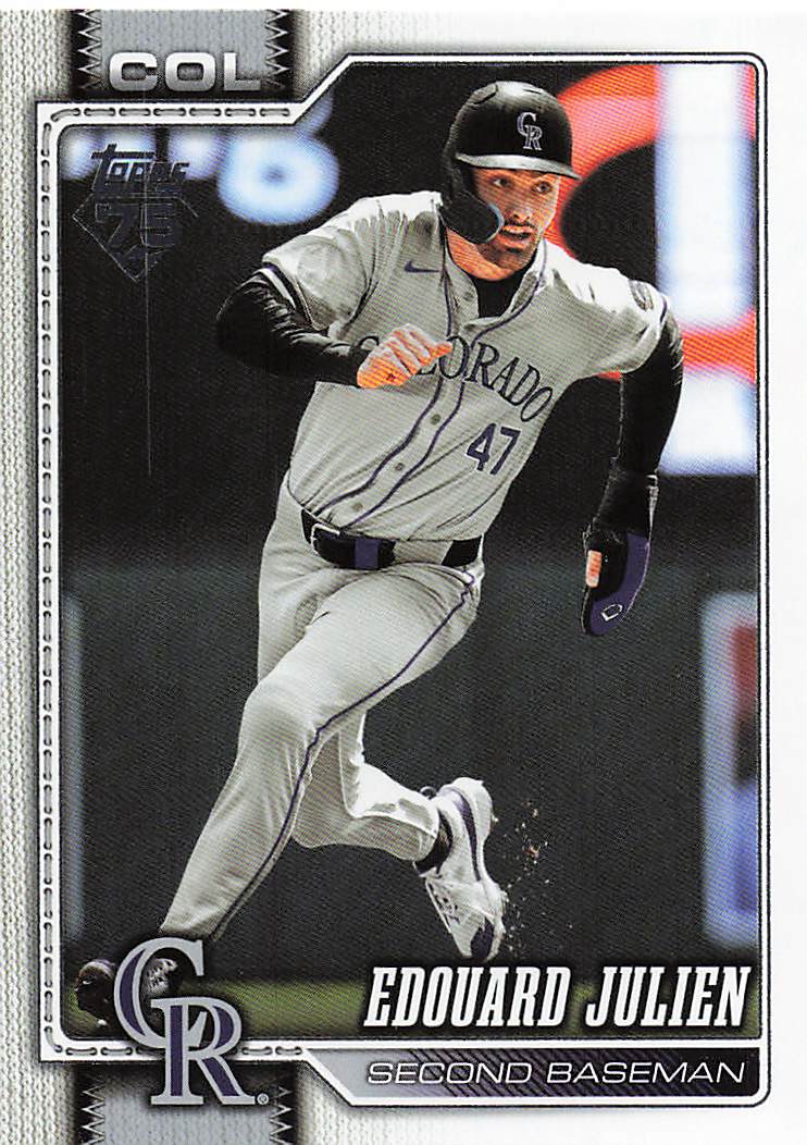 2026 Topps Baseball Edouard Julien #660