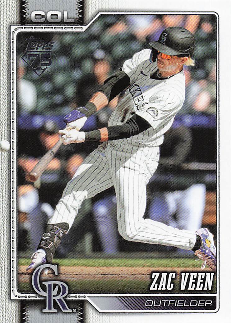 2026 Topps Baseball Zac Veen #514