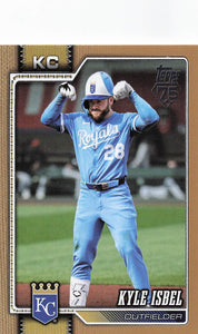 2026 Topps Baseball Gold 0581/2026 Kyle Isbel #689