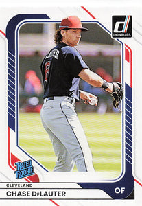 2026 Donruss Baseball Chase DeLauter #3 Rookie