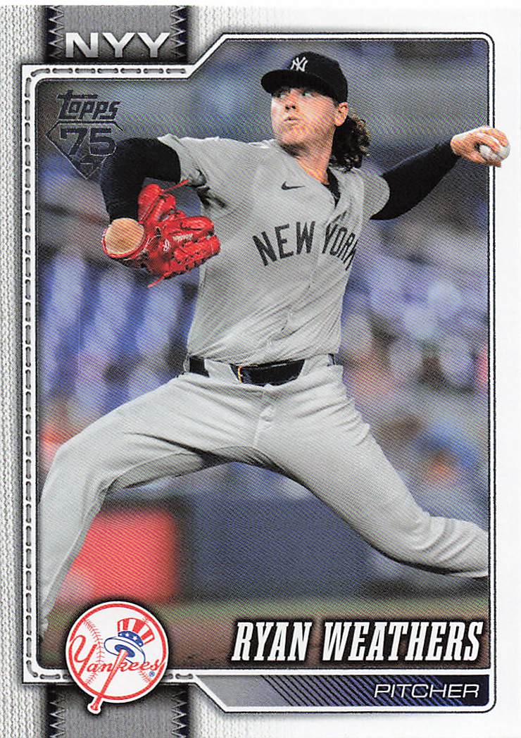 2026 Topps Baseball Ryan Weathers #634