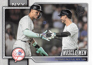 2026 Topps Baseball Muscle Men (Aaron Judge / Cody Bellinger) #479
