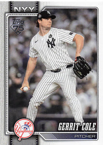 2026 Topps Baseball Gerrit Cole #450