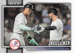 2026 Topps Baseball Muscle Men (Aaron Judge / Cody Bellinger) #479