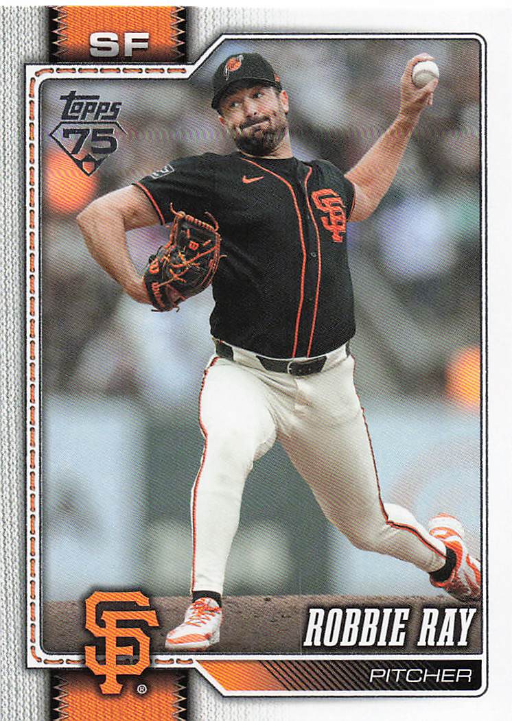 2026 Topps Baseball Robbie Ray #367