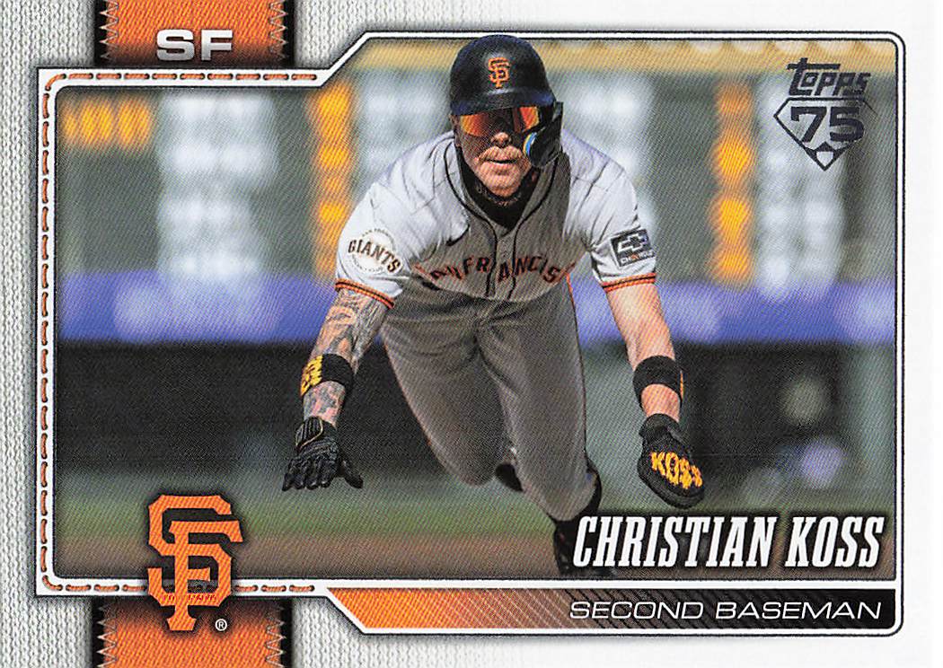 2026 Topps Baseball Christian Koss #472
