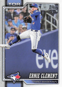 2026 Topps Baseball Ernie Clement #505