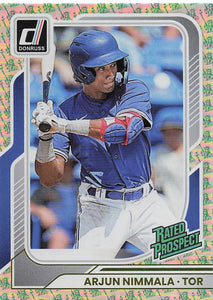 2026 Donruss Baseball Liberty Arjun Nimmala #154