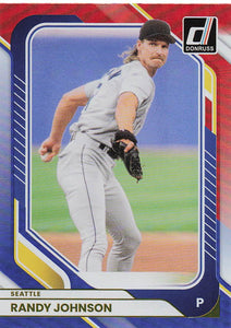 2026 Donruss Baseball Red and Blue Randy Johnson #23