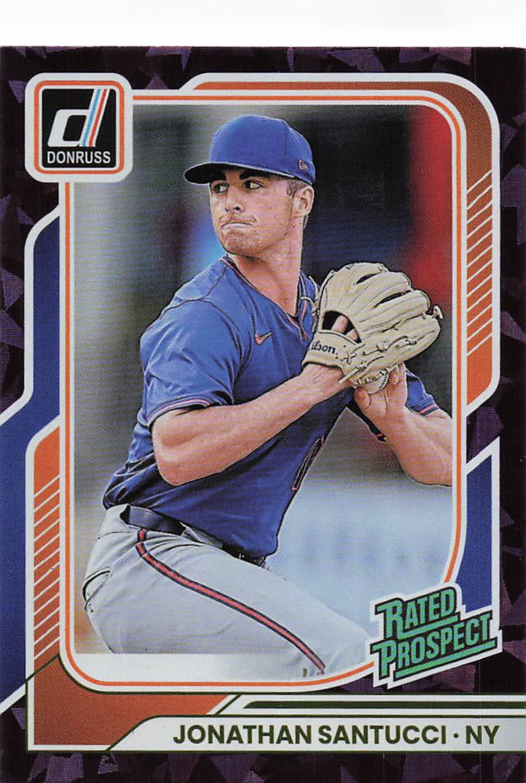 2026 Donruss Baseball Purple Ice 21/99 Jonathan Santucci #138