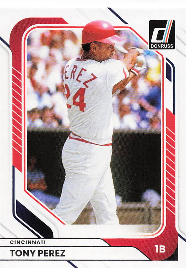 2026 Donruss Baseball Tony Perez #22