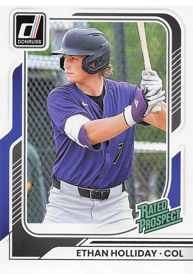 2026 Donruss Baseball Ethan Holliday #159