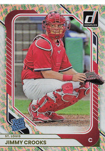 2026 Donruss Baseball Liberty Jimmy Crooks #78 Rookie