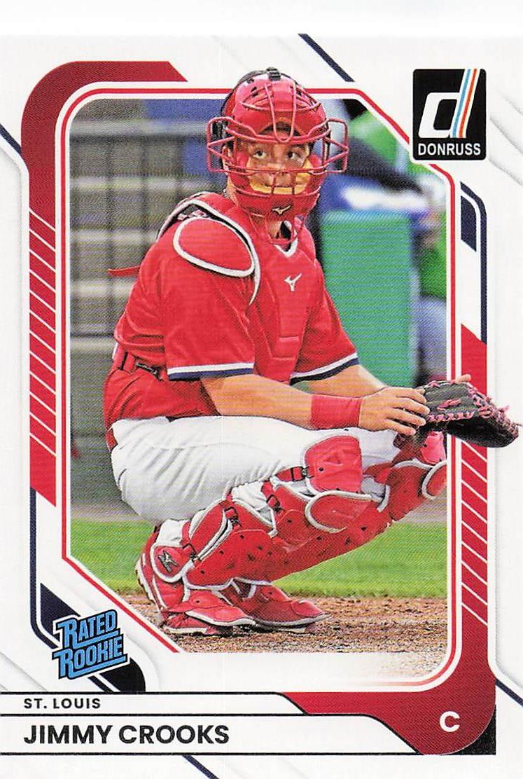 2026 Donruss Baseball Jimmy Crooks #78 Rookie