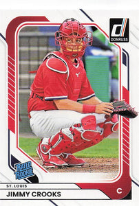2026 Donruss Baseball Jimmy Crooks #78 Rookie