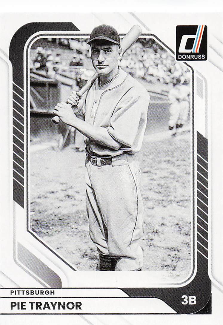 2026 Donruss Baseball Pie Traynor #63