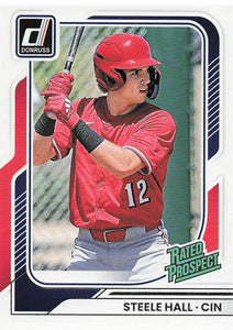 2026 Donruss Baseball Steele Hall #150