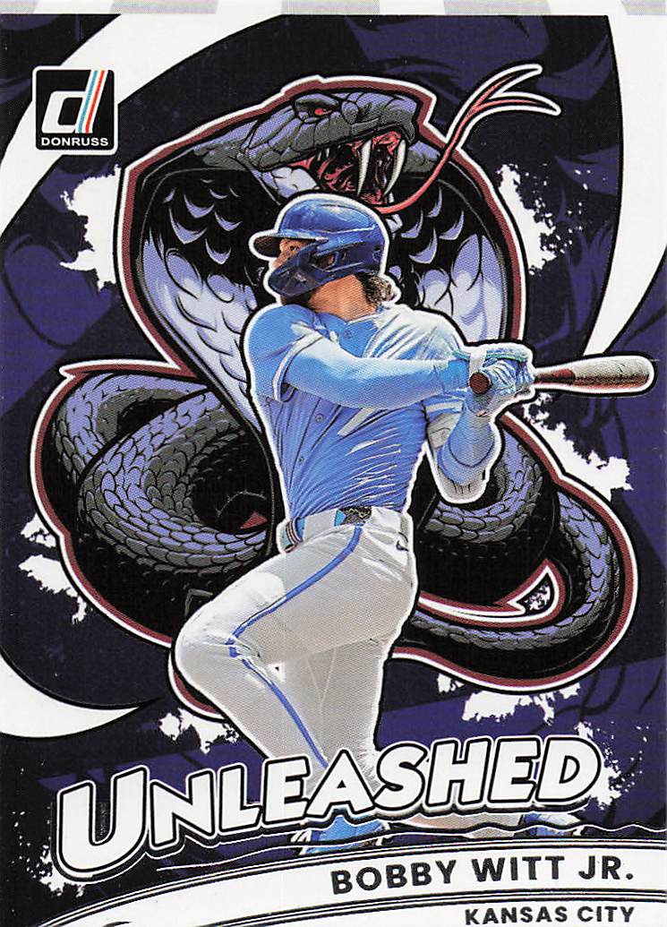 2026 Donruss Baseball Unleashed Bobby Witt Jr. #1