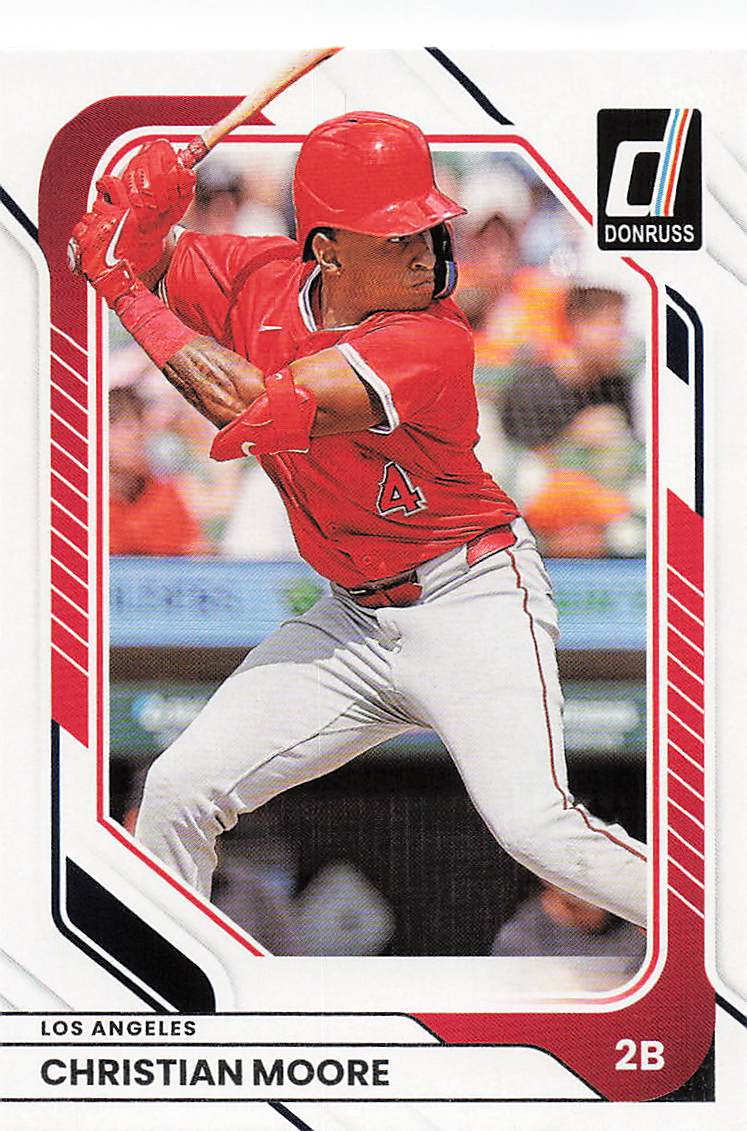 2026 Donruss Baseball Christian Moore #62 Rookie