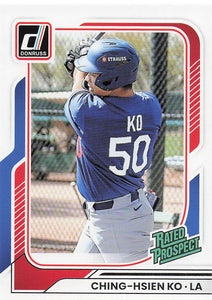 2026 Donruss Baseball Ching-Hsien Ko #141
