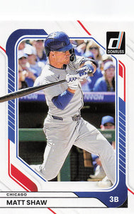 2026 Donruss Baseball Matt Shaw #28