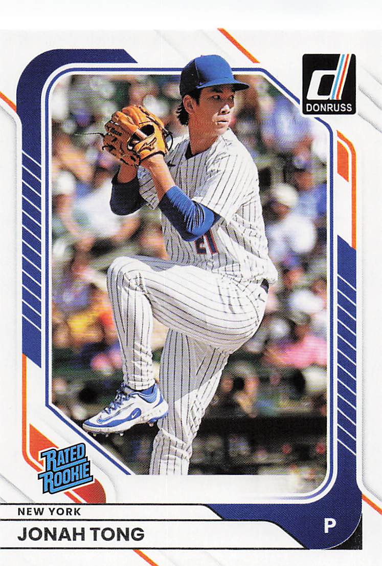 2026 Donruss Baseball Jonah Tong #84 Rookie