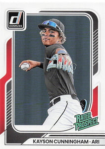 2026 Donruss Baseball Kayson Cunningham #116