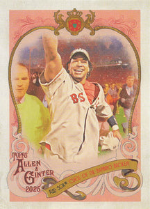 2025 Topps Allen & Ginter Baseball Sweet Victory Manny Ramirez #SV-16