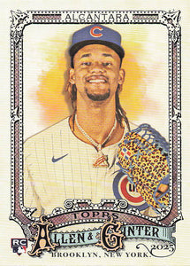 2025 Topps Allen & Ginter Baseball Kevin Alcántara #83 Rookie