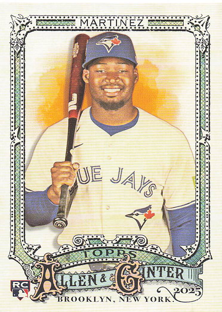2025 Topps Allen & Ginter Baseball Orelvis Martinez #82 Rookie