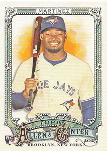 2025 Topps Allen & Ginter Baseball Orelvis Martinez #82 Rookie