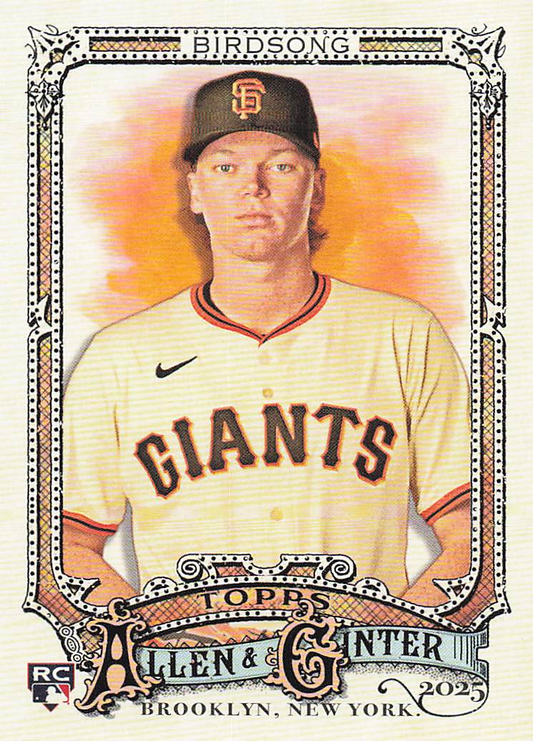 2025 Topps Allen & Ginter Baseball Hayden Birdsong #241 Rookie