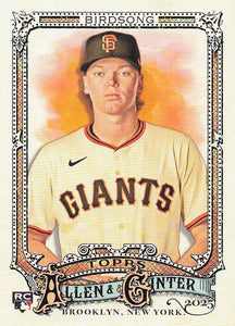 2025 Topps Allen & Ginter Baseball Hayden Birdsong #241 Rookie