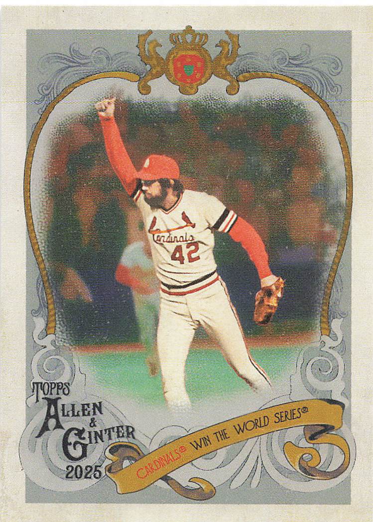 2025 Topps Allen & Ginter Baseball Sweet Victory Bruce Sutter #SV-35