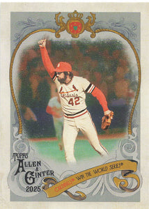 2025 Topps Allen & Ginter Baseball Sweet Victory Bruce Sutter #SV-35