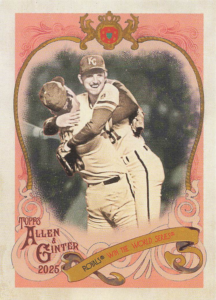 2025 Topps Allen & Ginter Baseball Sweet Victory Bret Saberhagen #SV-37