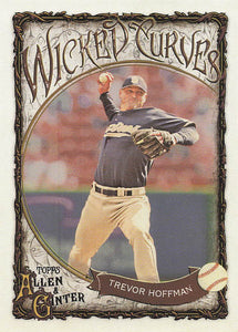 2025 Topps Allen & Ginter Baseball Wicked Curves Trevor Hoffman #WC-27