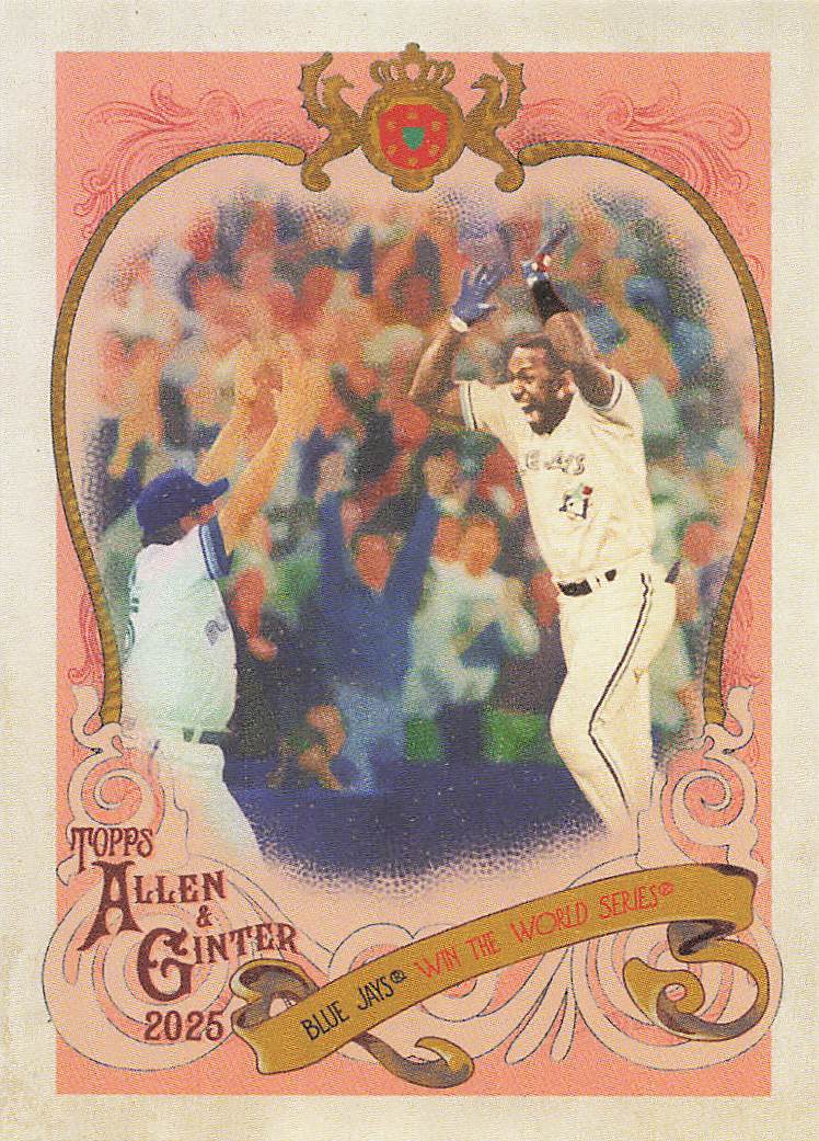 2025 Topps Allen & Ginter Baseball Sweet Victory Joe Carter #SV-23