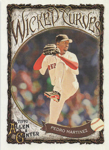 2025 Topps Allen & Ginter Baseball Wicked Curves Pedro Martinez #WC-12