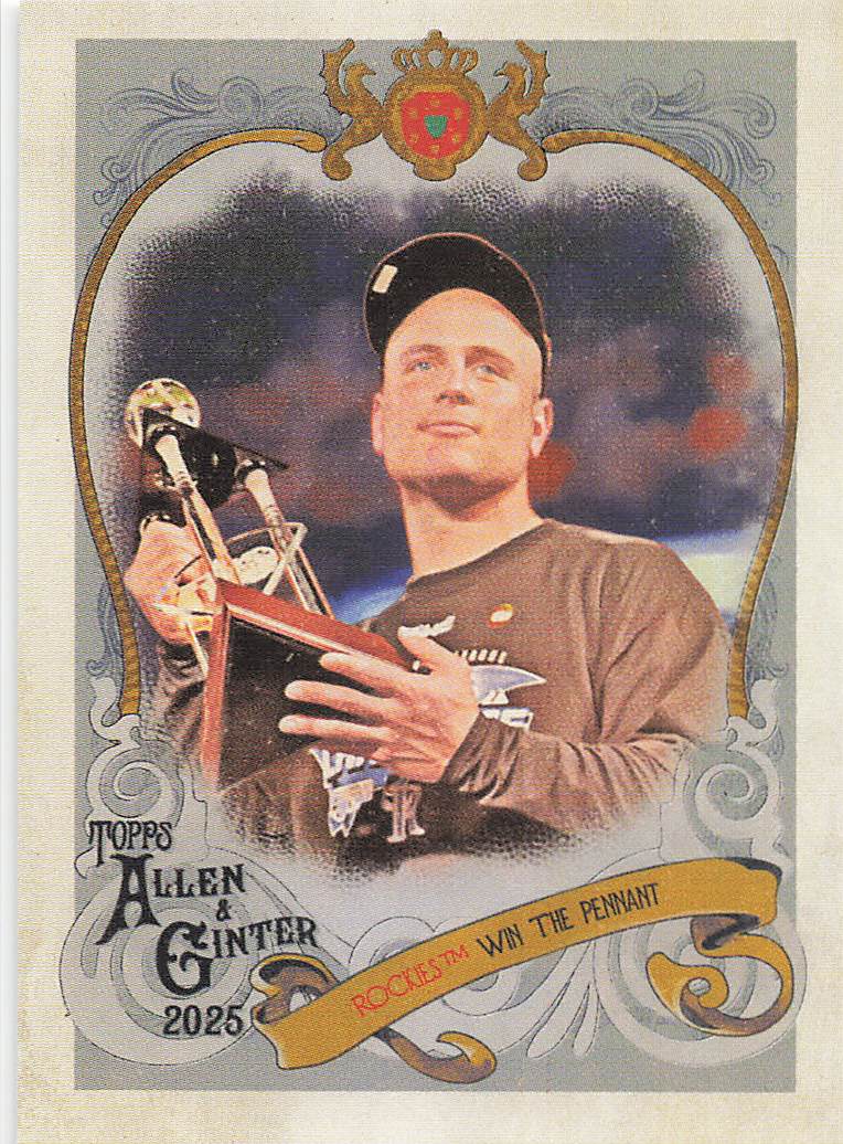 2025 Topps Allen & Ginter Baseball Sweet Victory Matt Holliday #SV-13