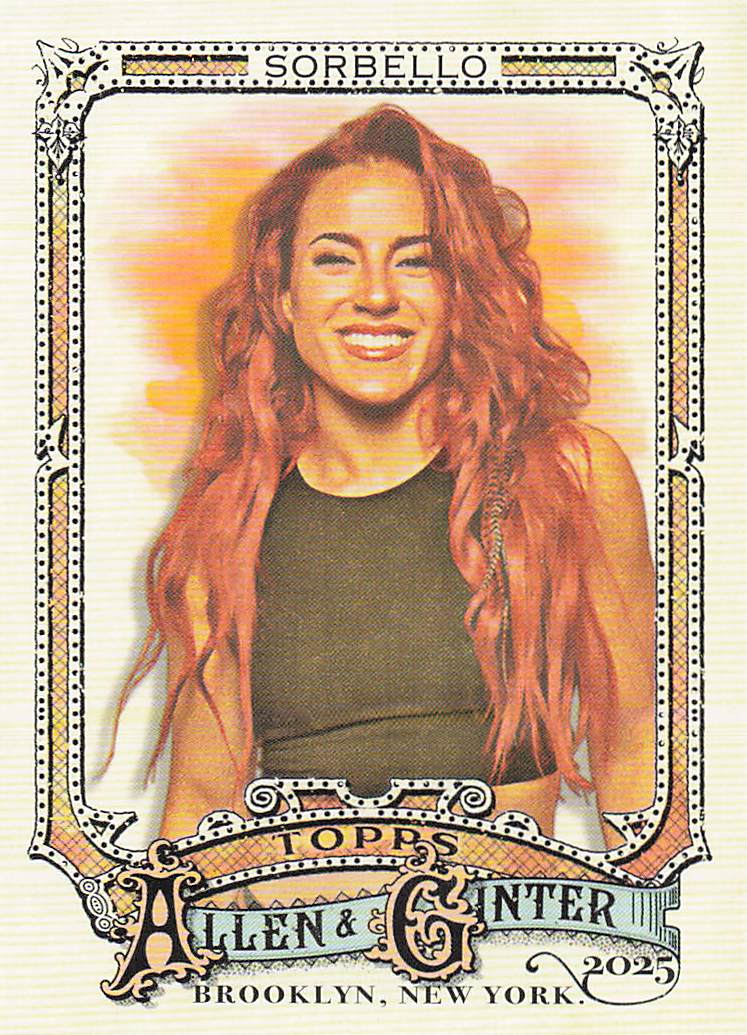 2025 Topps Allen & Ginter Baseball Cara Maria Sorbello #260