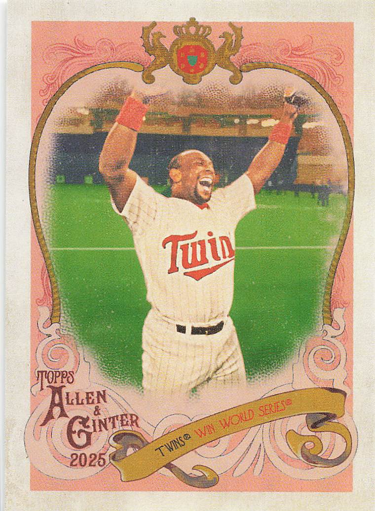 2025 Topps Allen & Ginter Baseball Sweet Victory Kirby Puckett #SV-28