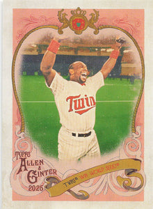 2025 Topps Allen & Ginter Baseball Sweet Victory Kirby Puckett #SV-28